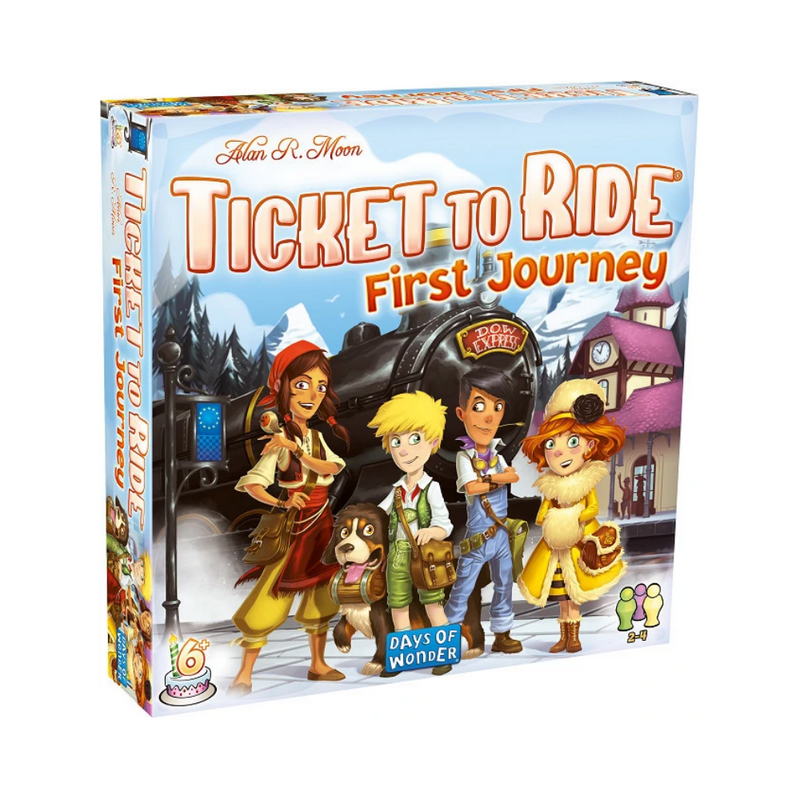 Ticket to Ride Europe First Journey - Board Game
