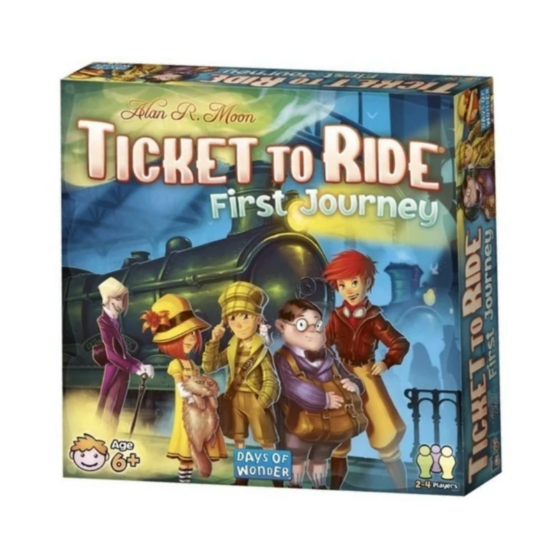 Ticket to Ride First Journey board game